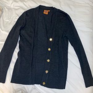 Tory Burch Merino Wool Cardigan